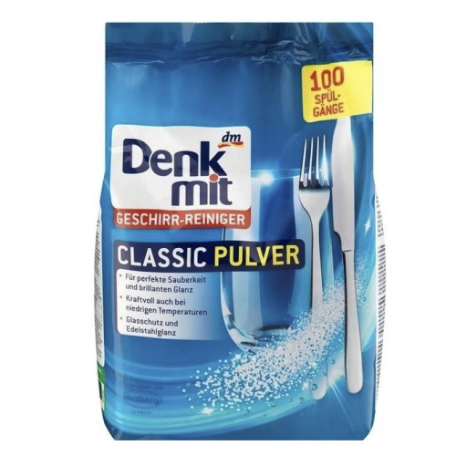 Порошок для посудомоечной машины Denkmit Classic 1,5 кг., 100 циклов